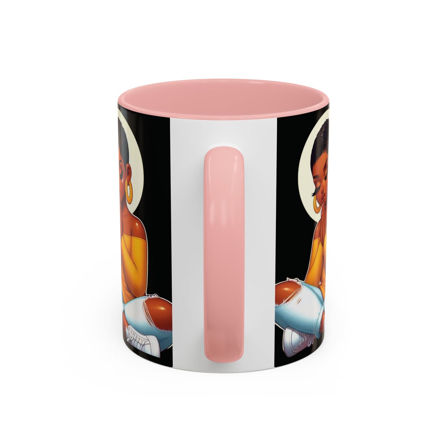 Mug - Woman Meditating a Plan Coffee Mug (11, 15oz)