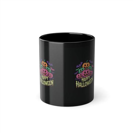 Mug - Halloween Black Coffee Cup, 11oz
