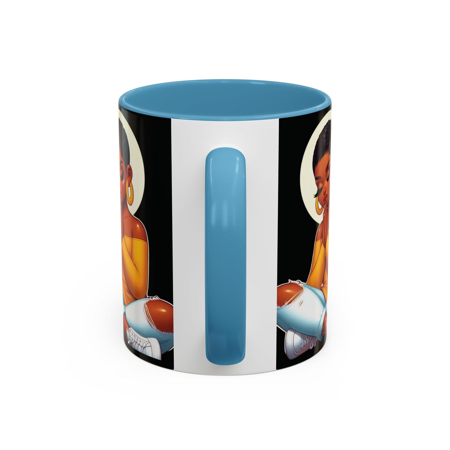 Mug - Woman Meditating a Plan Coffee Mug (11, 15oz)