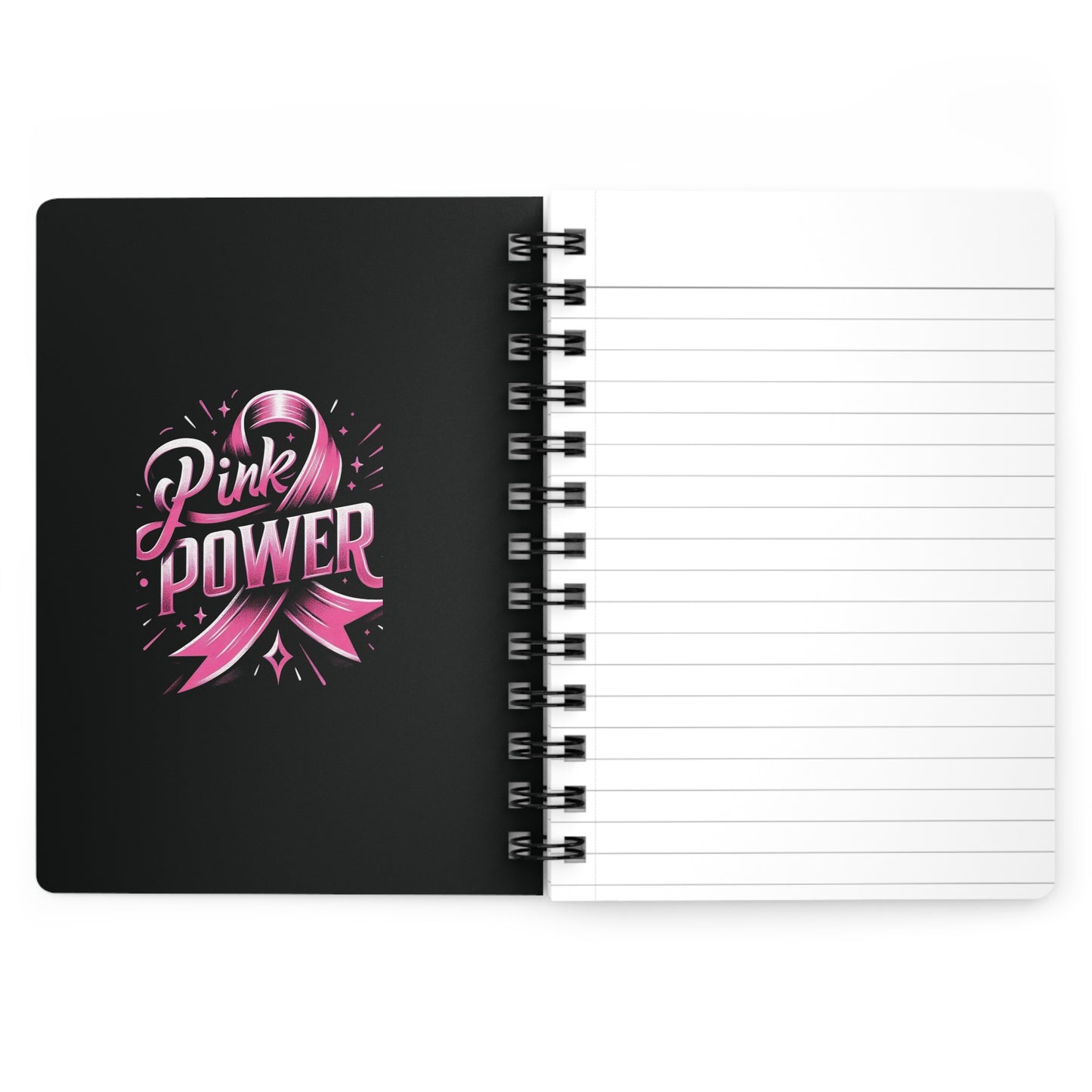 Pink Power Journal - Spiral Bound